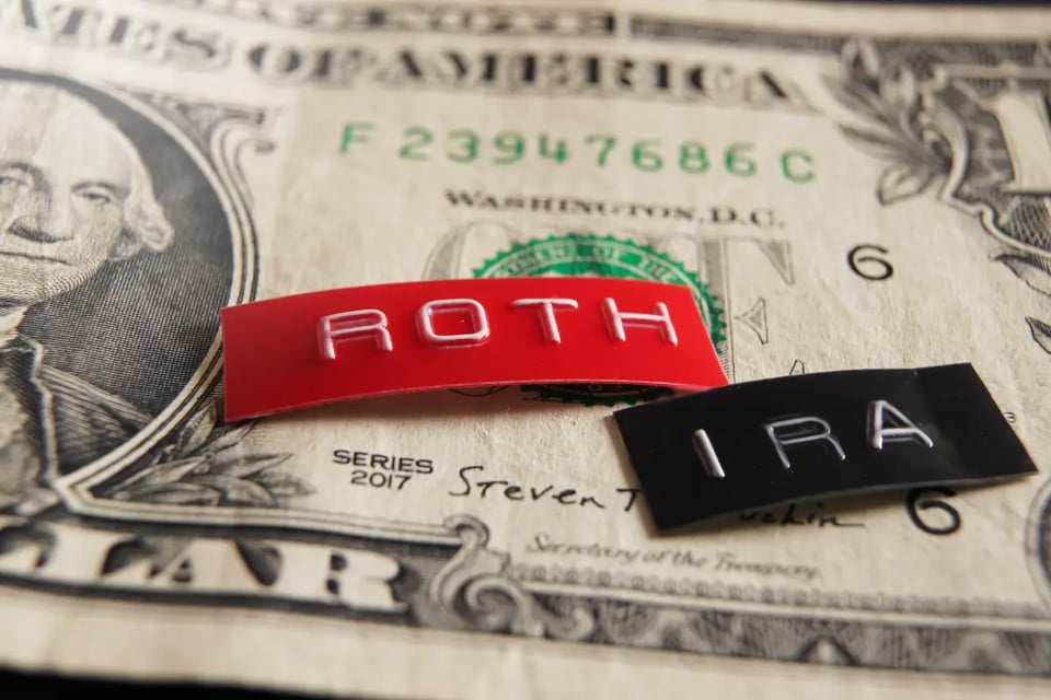 billete dolar, ira, ira roth