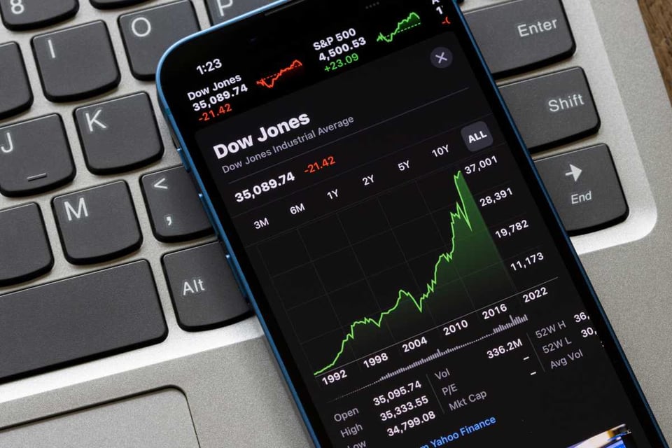 Dow Jones, S&P y Nasdaq se disparan tras afirmaciones de Trump sobre cese al fuego