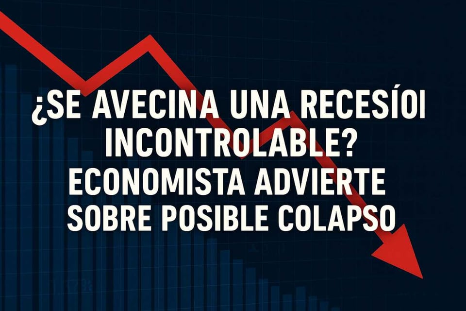 ¿Se avecina una recesión incontrolable? Economista advierte sobre posible estanflación