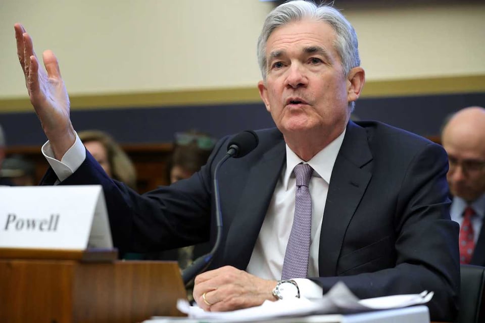 Jerome Powell en su alocución, tipos de interés de la fed