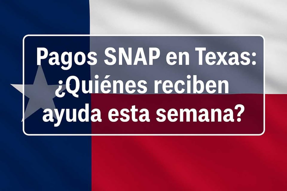 Pagos SNAP en Texas: ¿Quiénes reciben ayuda esta semana?