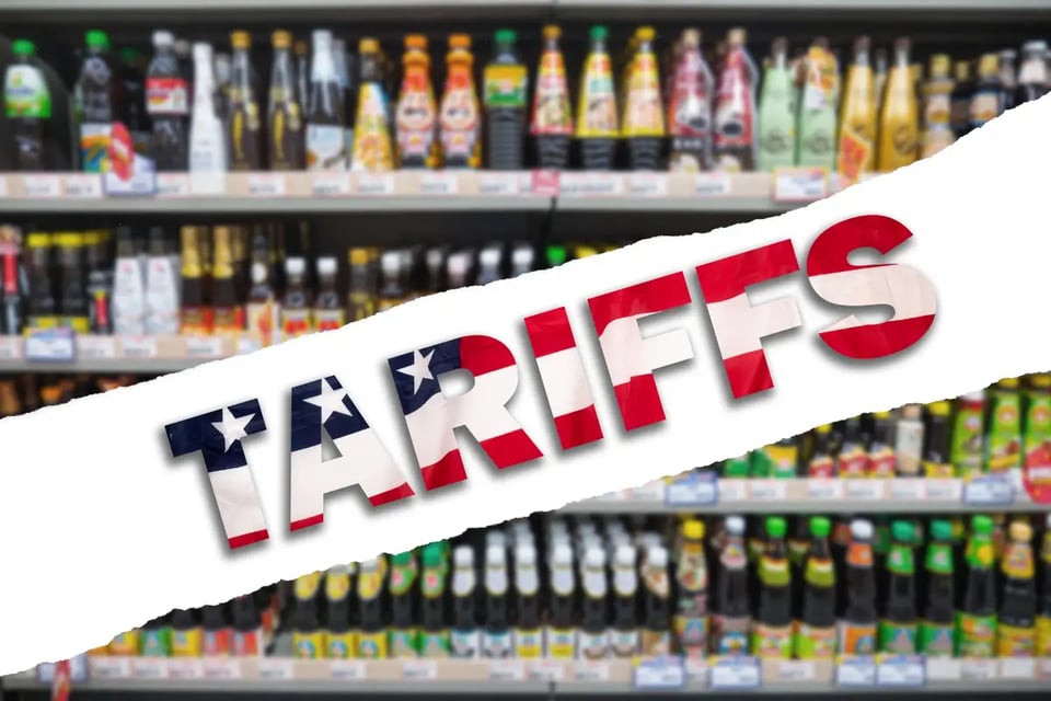 supermercado, bebidas, posible aumento del costo de la comida por tarifas al acero