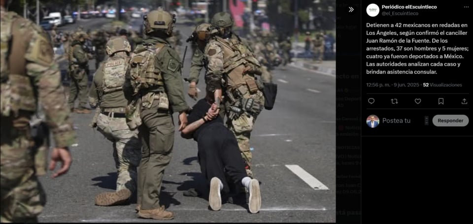 protestas, angeles, militares, redadas, trump