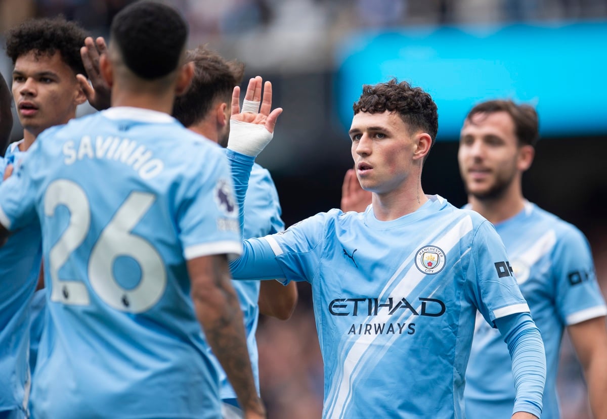 Manchester City golea al Burnley con doblete de Haaland