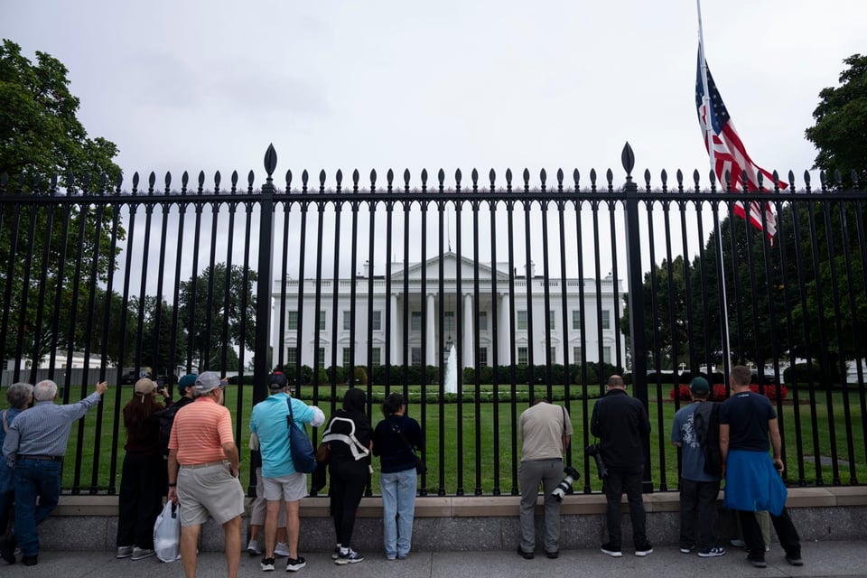 La Casa Blanca sacudida por la muerte de Charlie Kirk
