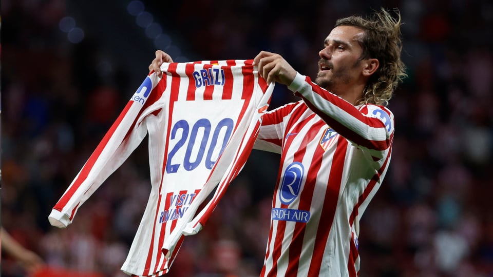 Atlético de Madrid golea en Champions y Griezmann entra en la historia