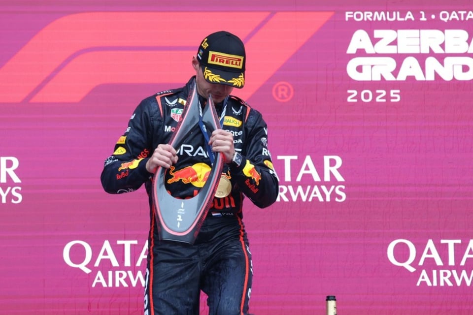 Verstappen gana en Azerbaiyán y se acerca en la lucha por el título de F1 2025
