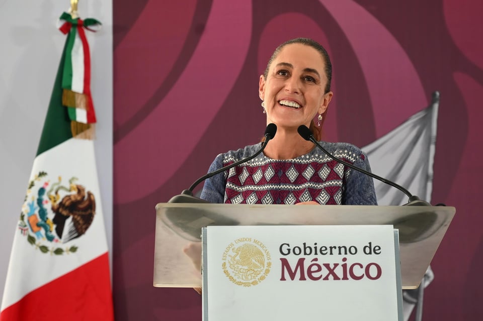 Sheinbaum logra acuerdo con EU para frenar tráfico de armas