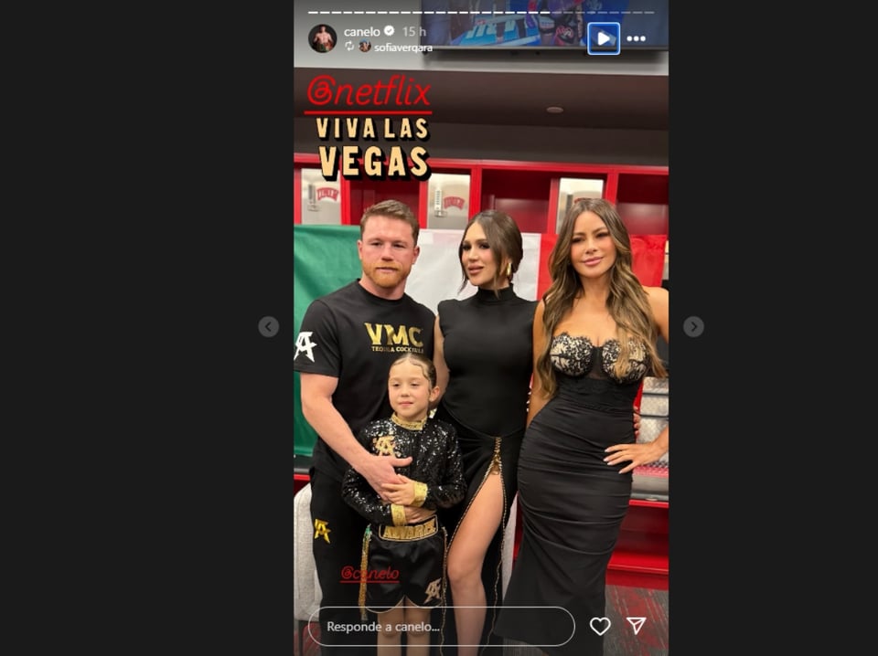 Esposa del Canelo Álvarez, Fernanda Gómez deslumbra en pelea