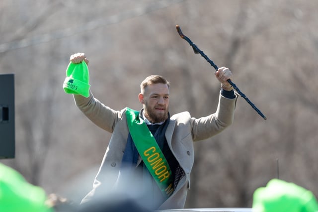 Conor McGregor tropieza en su camino a la presidencia de Irlanda