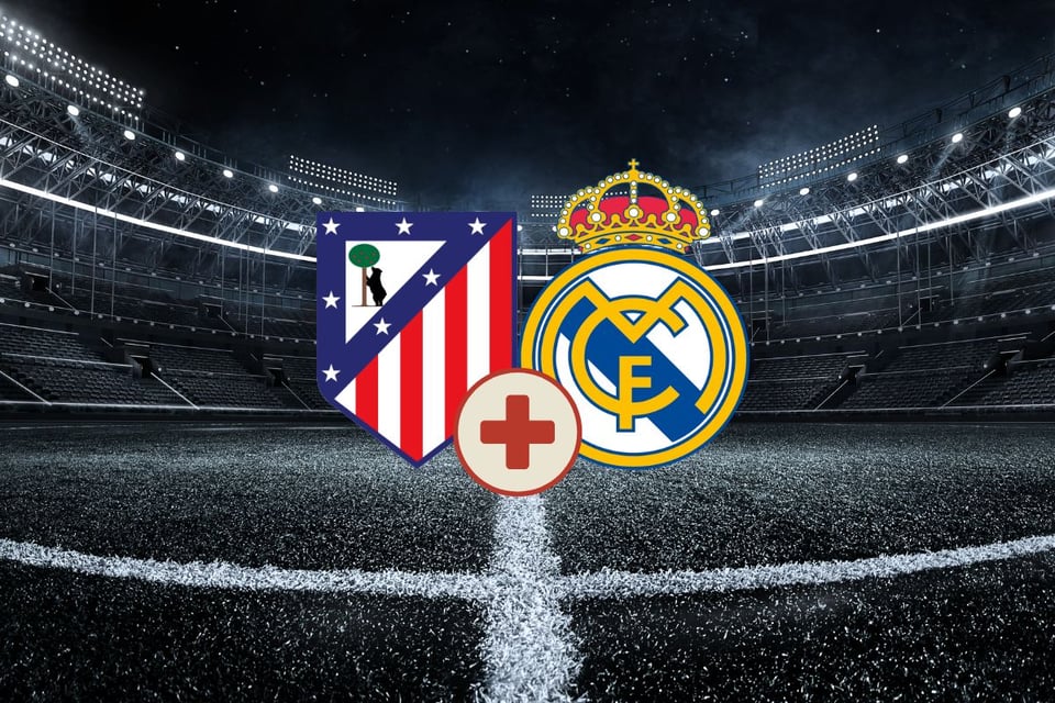 Atlético vs Real Madrid: bajas y regresos para el derbi madrileño