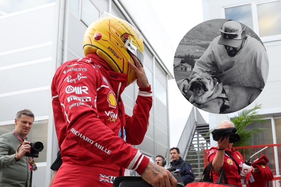 Lewis Hamilton anuncia la muerte de Roscoe