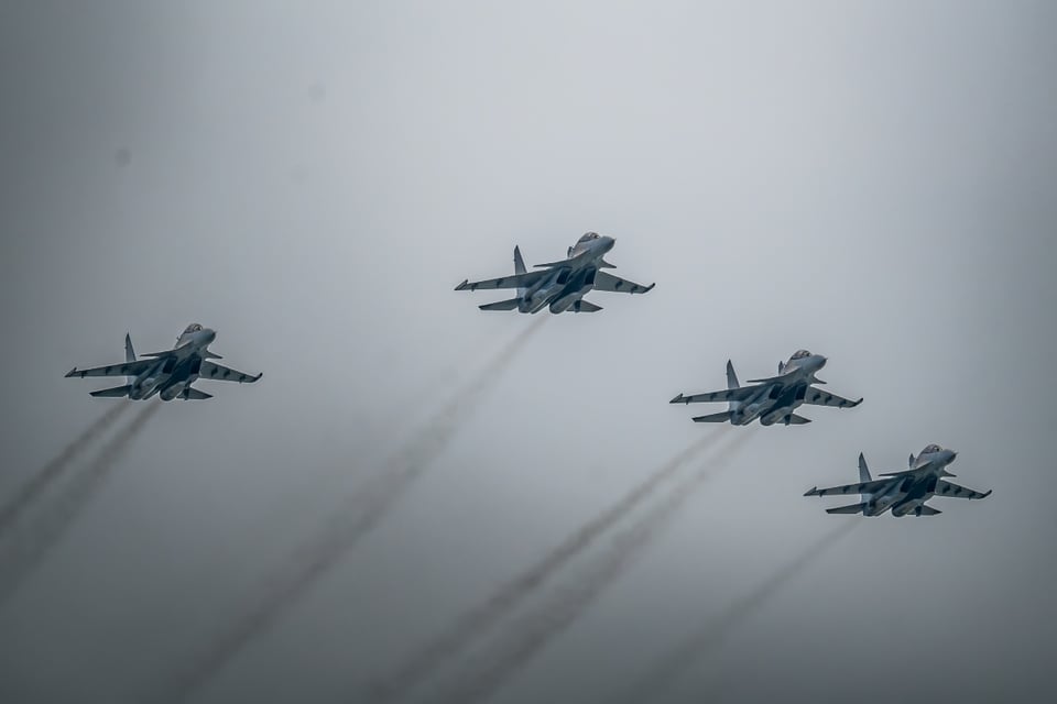 Aviones polacos y aliados responden a ataques rusos en Ucrania