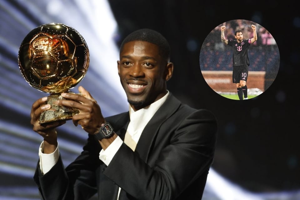 Dembélé revela el gesto de Messi tras su Balón de Oro