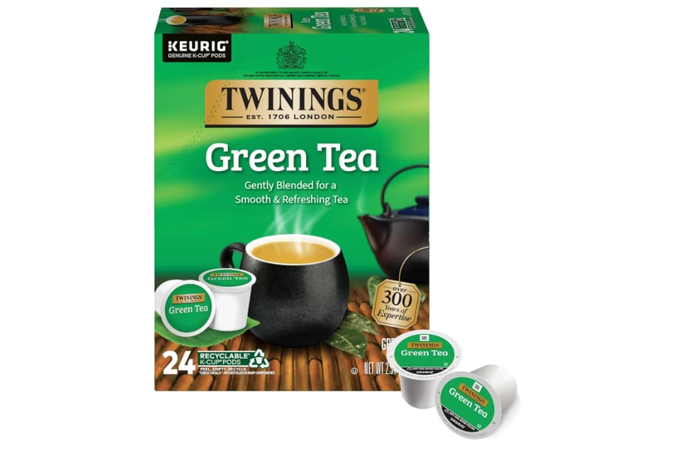 Twinings Cápsulas de Té Verde Puro K-Cup