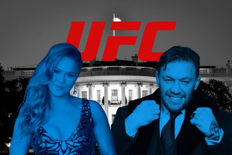 ¿Rousey y McGregor juntos para la UFC en la Casa Blanca?