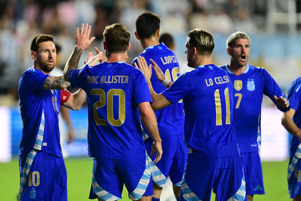 Argentina aplasta 6-0 a Puerto Rico en amistoso en Miami