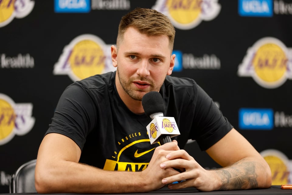 Luka Doncic sorprende con su estado físico en los Lakers