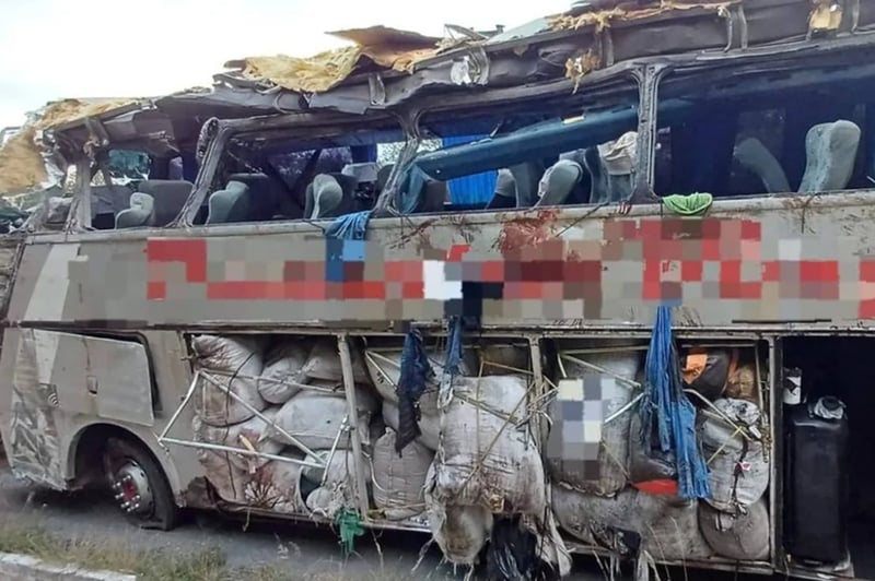 Choque fatal en Brasil: 16 víctimas mortales