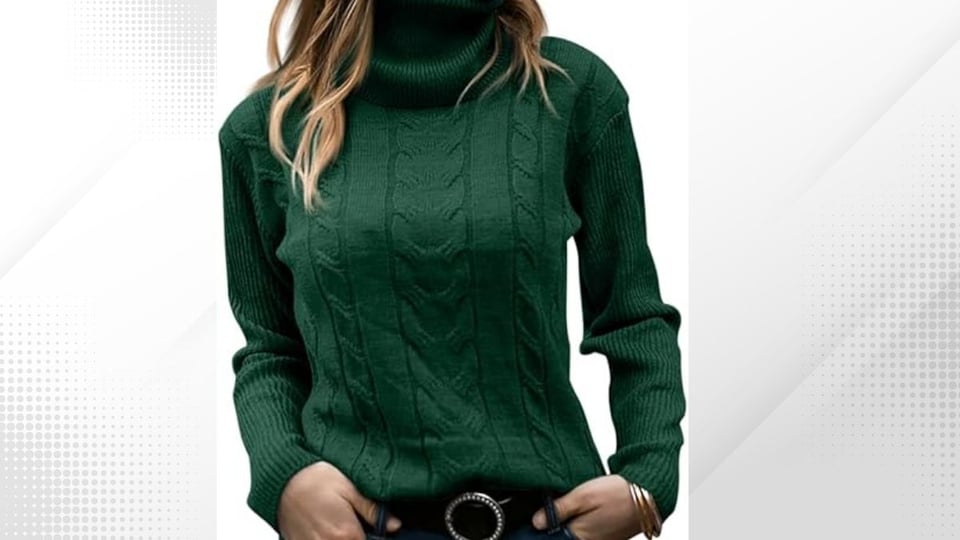 Sweater cuello tortuga