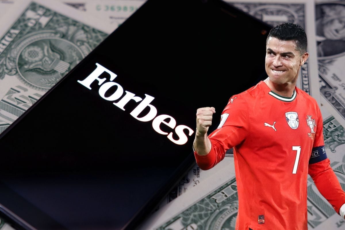 Cristiano Ronaldo lidera lista Forbes 2025 de futbolistas
