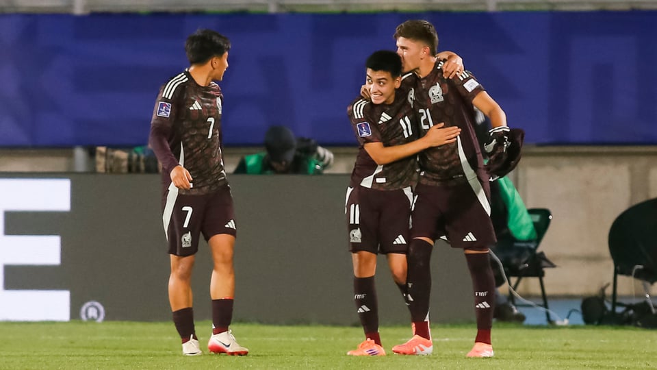México Sub-20 golea a Chile y clasifica