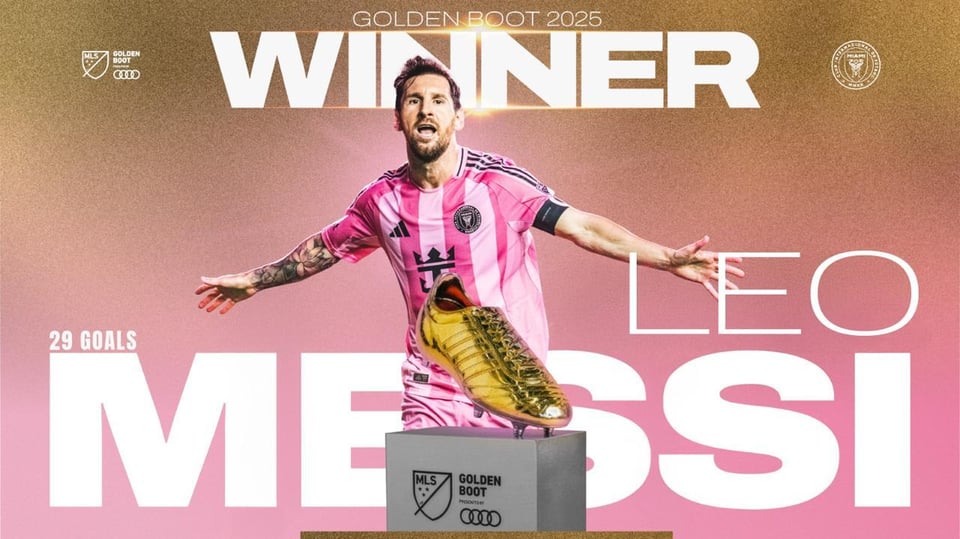 Lionel Messi gana el Botín de Oro de la MLS 2025 featured image