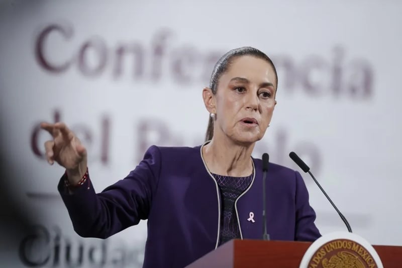 Sheinbaum logra aplazar los aranceles de Trump