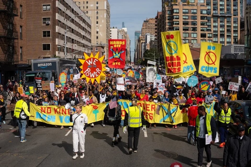 Protestas contra Trump crecen bajo el lema “No Kings”