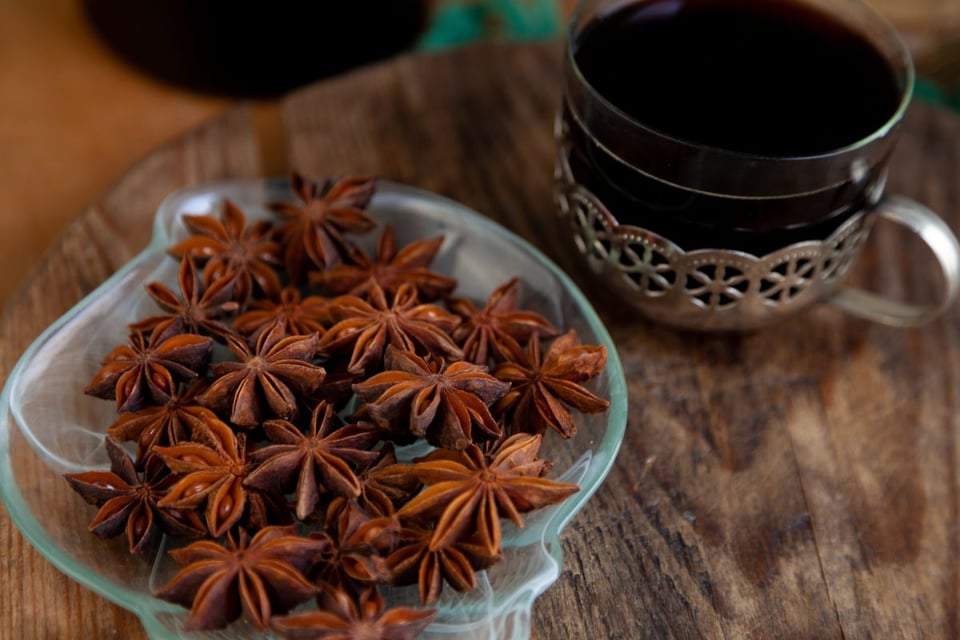 anis, estrellado, especies, poder, antiviral, salud