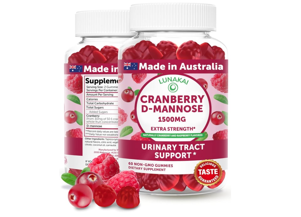 Lunakai Cranberry Supplement Gummies for Women