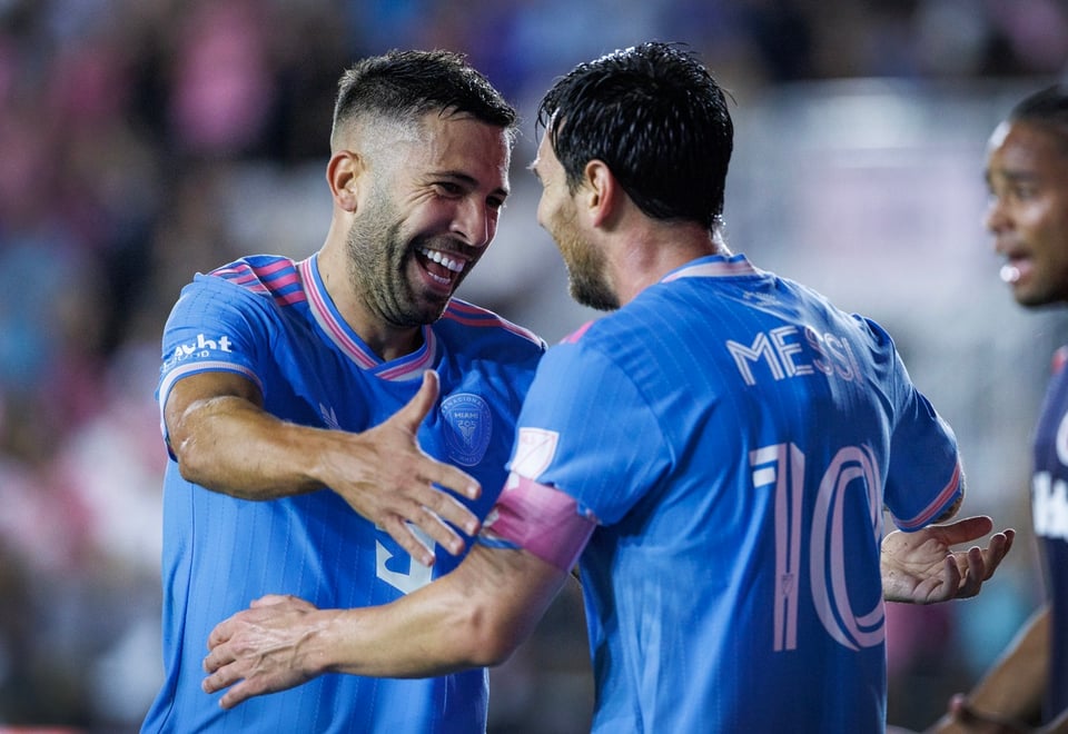 Messi se despide de Jordi Alba con emotivo mensaje