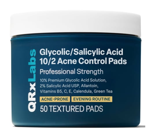 QRxLabs Almohadillas de control de acné 