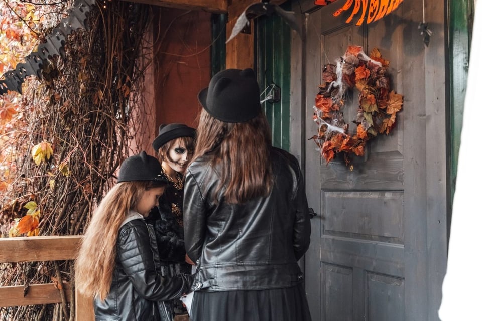 Halloween puerta