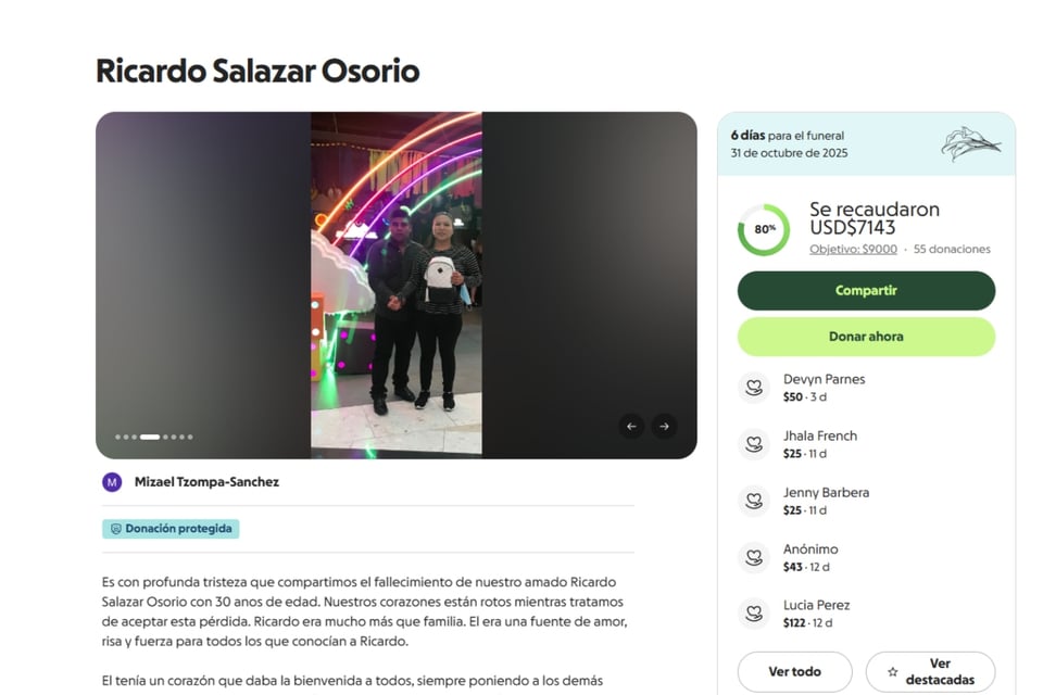 Ricardo Salazar, accidente, idaho MundoNOW