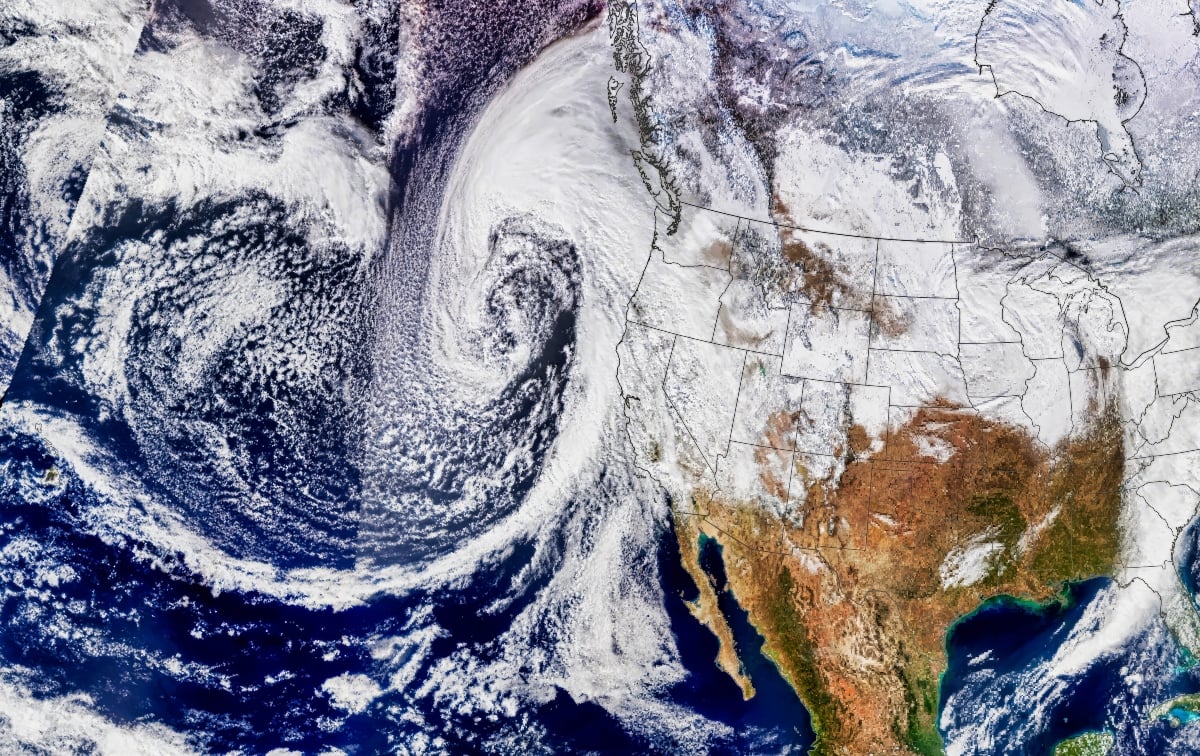 Ríos atmosféricos marcan el inicio lluvioso y nevado