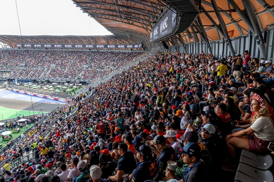 Peleas entre aficionados empañan el Gran Premio de México 2025
