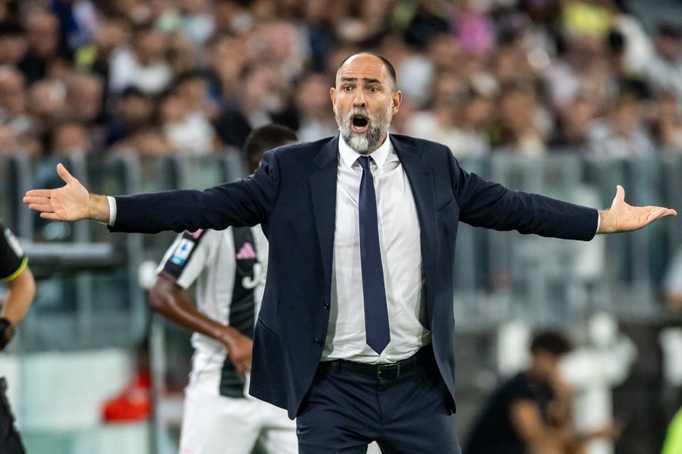 Juventus destituye a Igor Tudor tras ocho partidos sin ganar