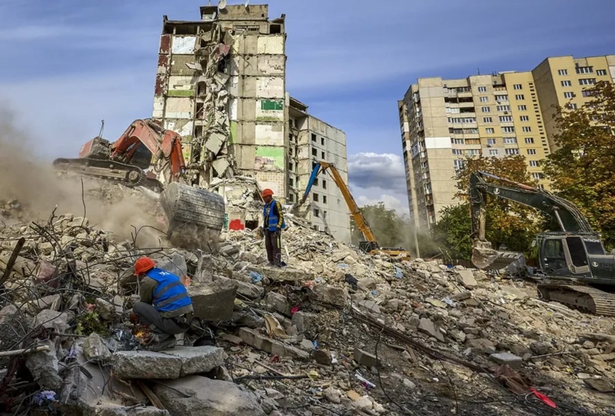 Rusia lanza ataque aéreo masivo sobre Ucrania: al menos cinco muertos y más de 70.000 hogares sin electricidad