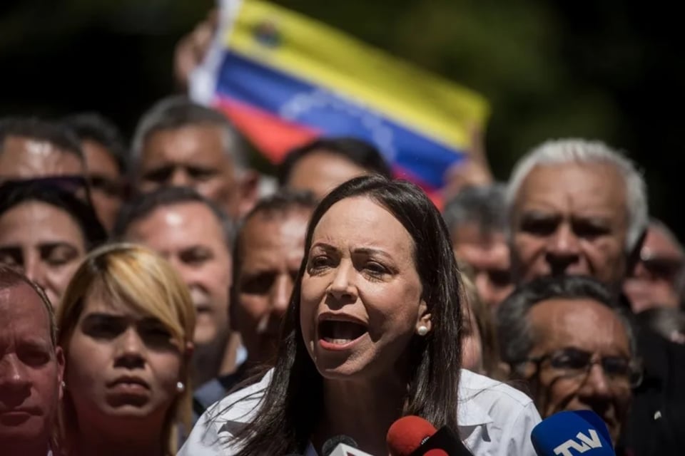 María Corina lanza mensaje a Maduro tras ganar Nobel