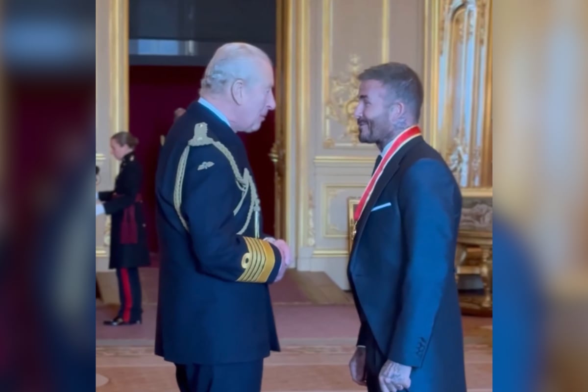 “Arise, Sir David”: David Beckham es nombrado caballero por el rey
