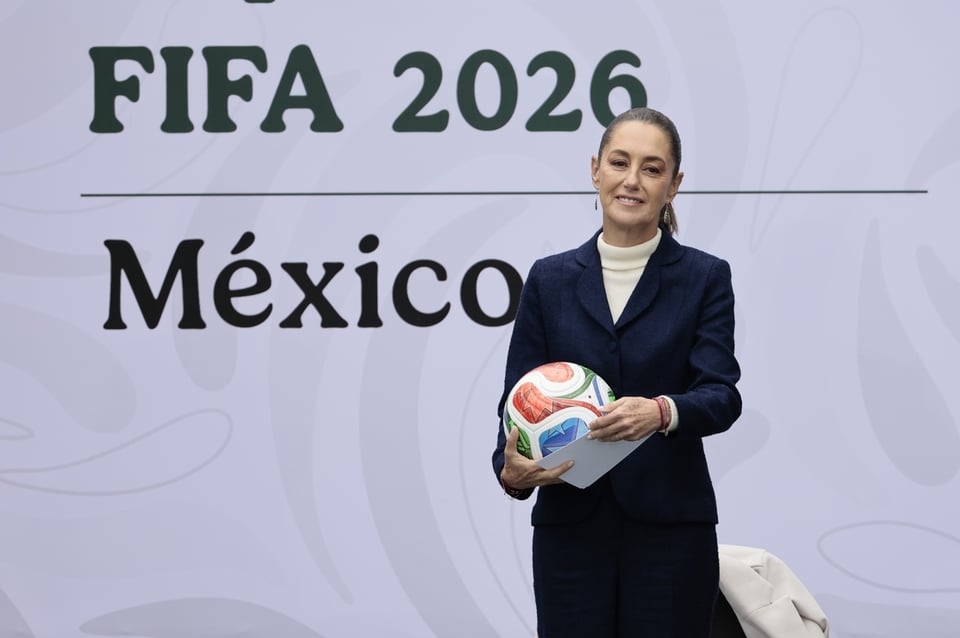 Sheinbaum anuncia plan nacional para el Mundial 2026