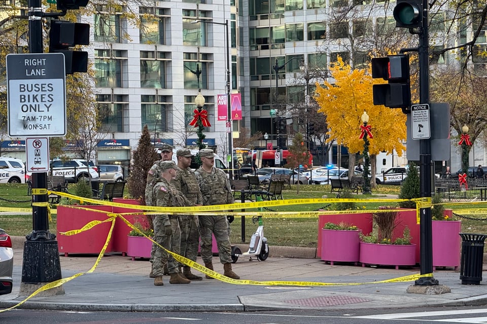 Trump rompe el silencio tras el tiroteo que deja heridos a agentes de la Guardia Nacional