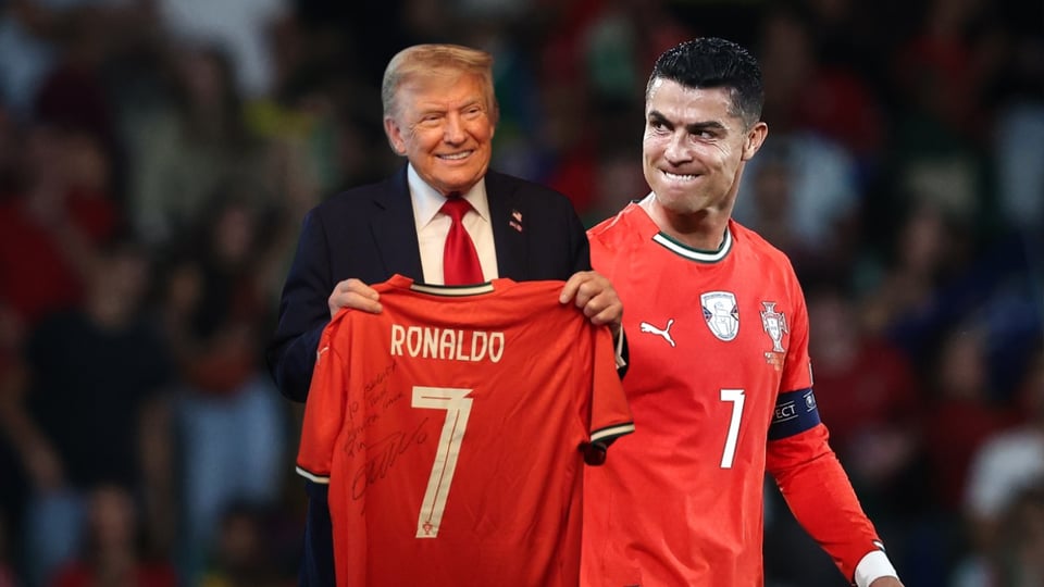 Cristiano Ronaldo causa revuelo al elogiar a Donald Trump