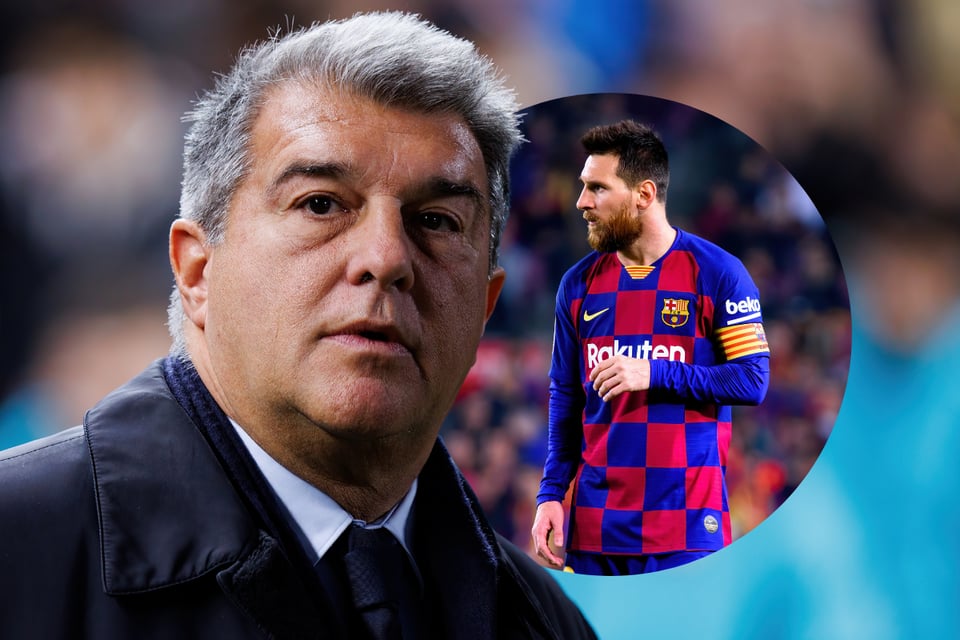 Laporta habla sobre el regreso de Messi como jugador
