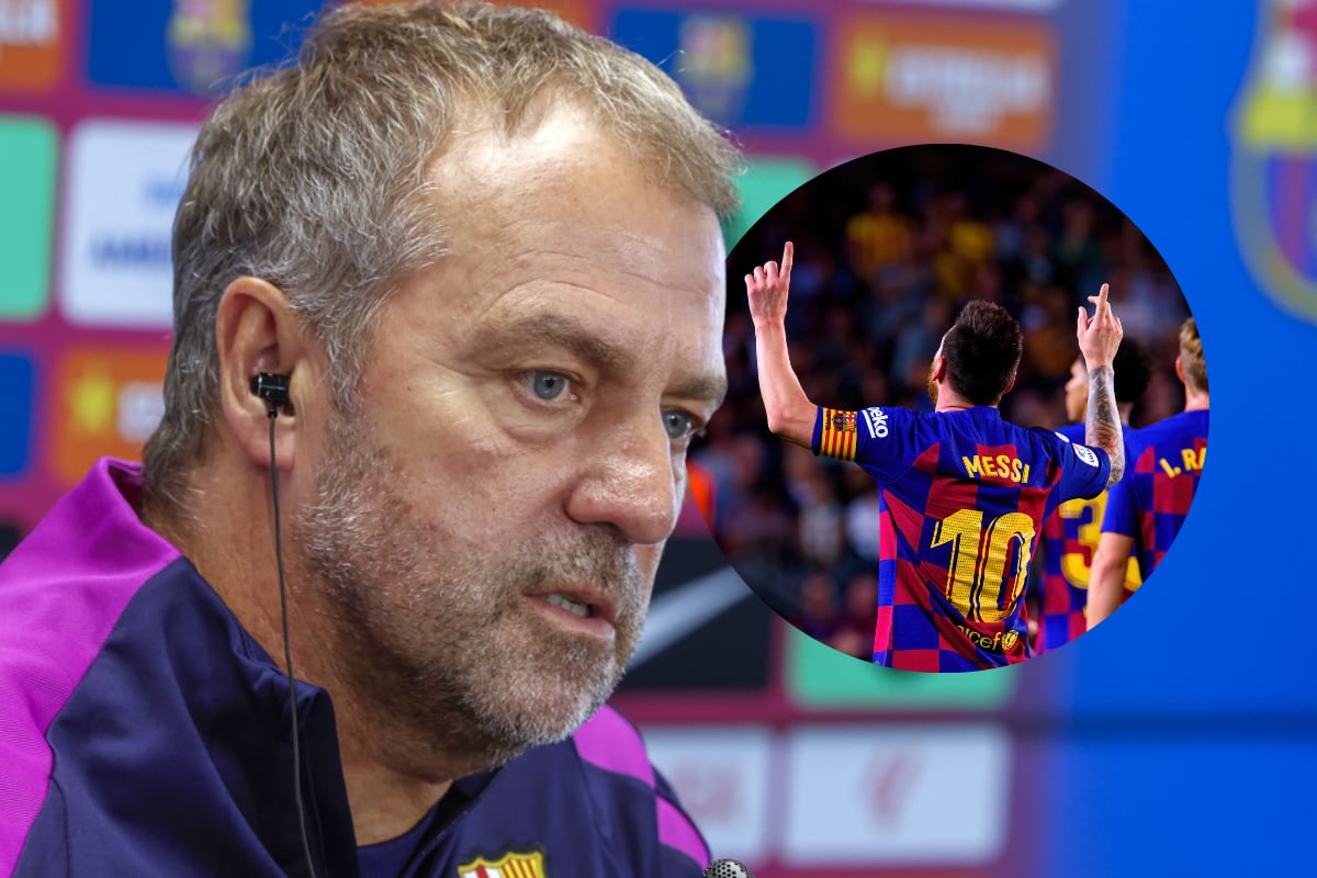 Flick abre la puerta a Messi y reaviva el debate en Barcelona