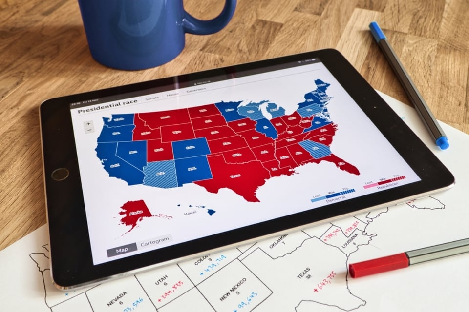 Mapa electoral impulsado por Trump