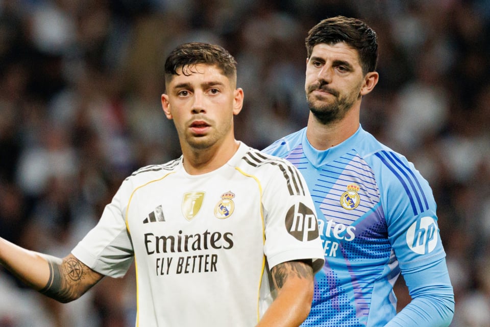 Valverde y Courtois se lesionan y causan baja en el Real Madrid