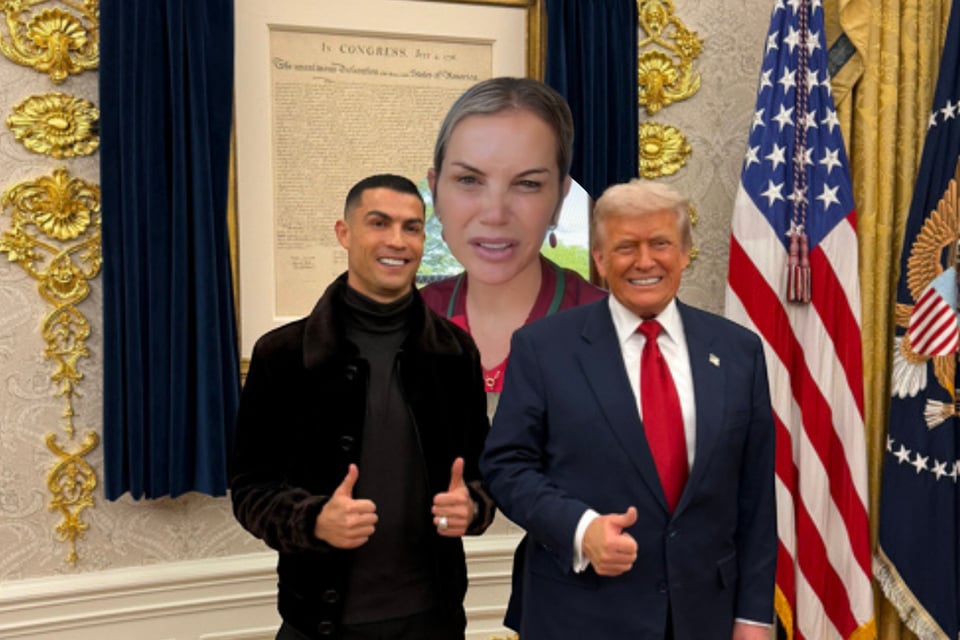 Hermana de Cristiano responde a críticas tras visita a Trump