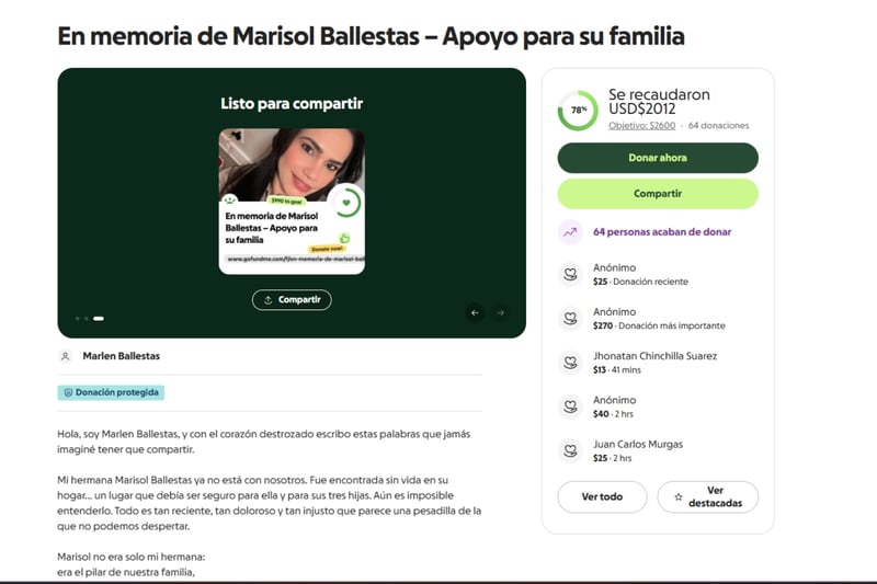 Familia pide apoyo, Sospechoso enfrenta cargos graves, Niñas quedaron sin mamá MundoNOW, Hispanic Mother Leaves Three Girls Orphaned After Brutal Graves Road Homicide